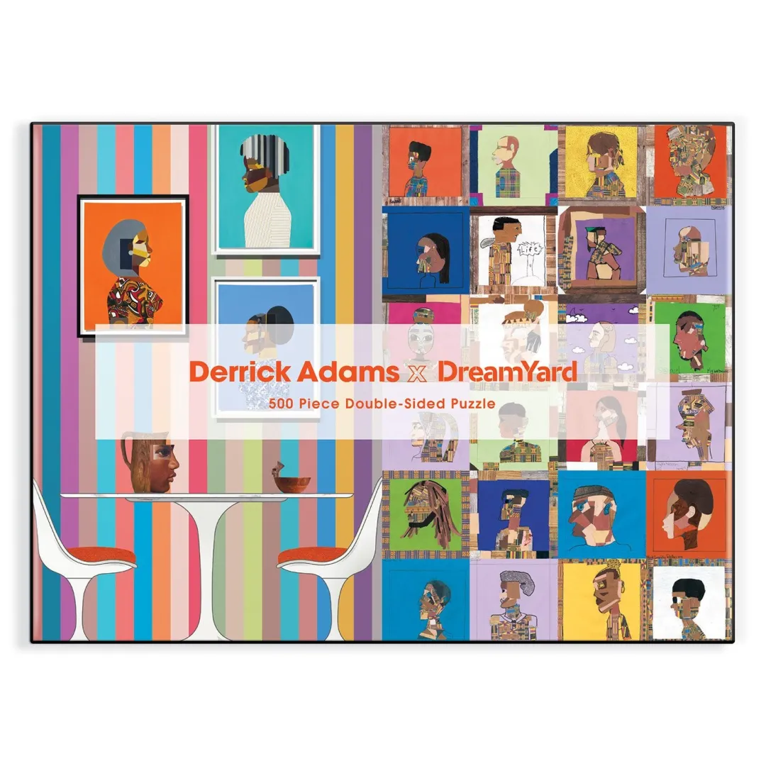 Galison Derrick Adams x Dreamyard 500 Piece Double-Sided Jigsaw Puzzle