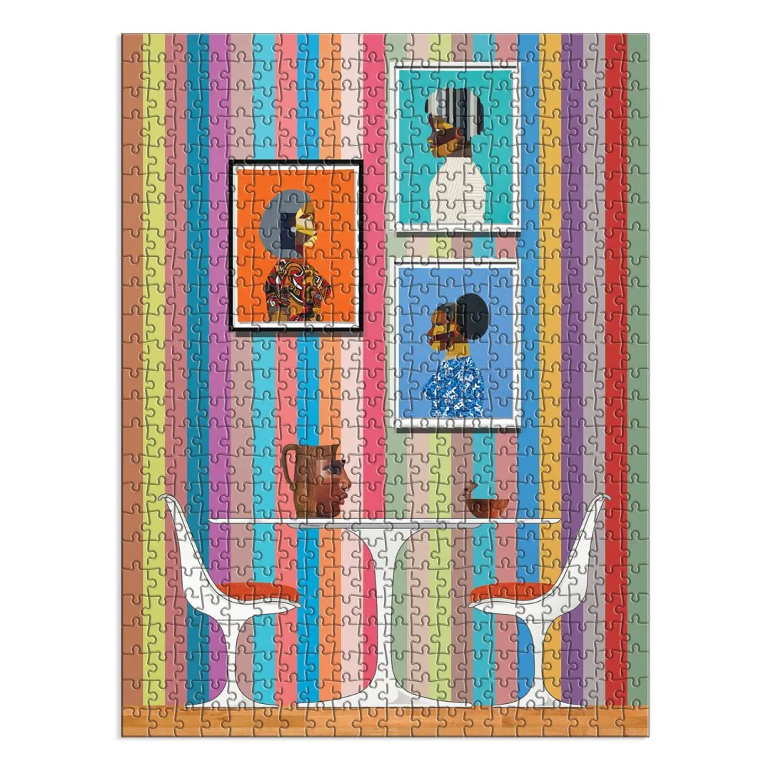 Galison Derrick Adams x Dreamyard 500 Piece Double-Sided Jigsaw Puzzle