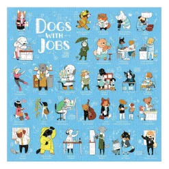 Galison Dogs With Jobs 500 Piece Jigsaw Puzzle