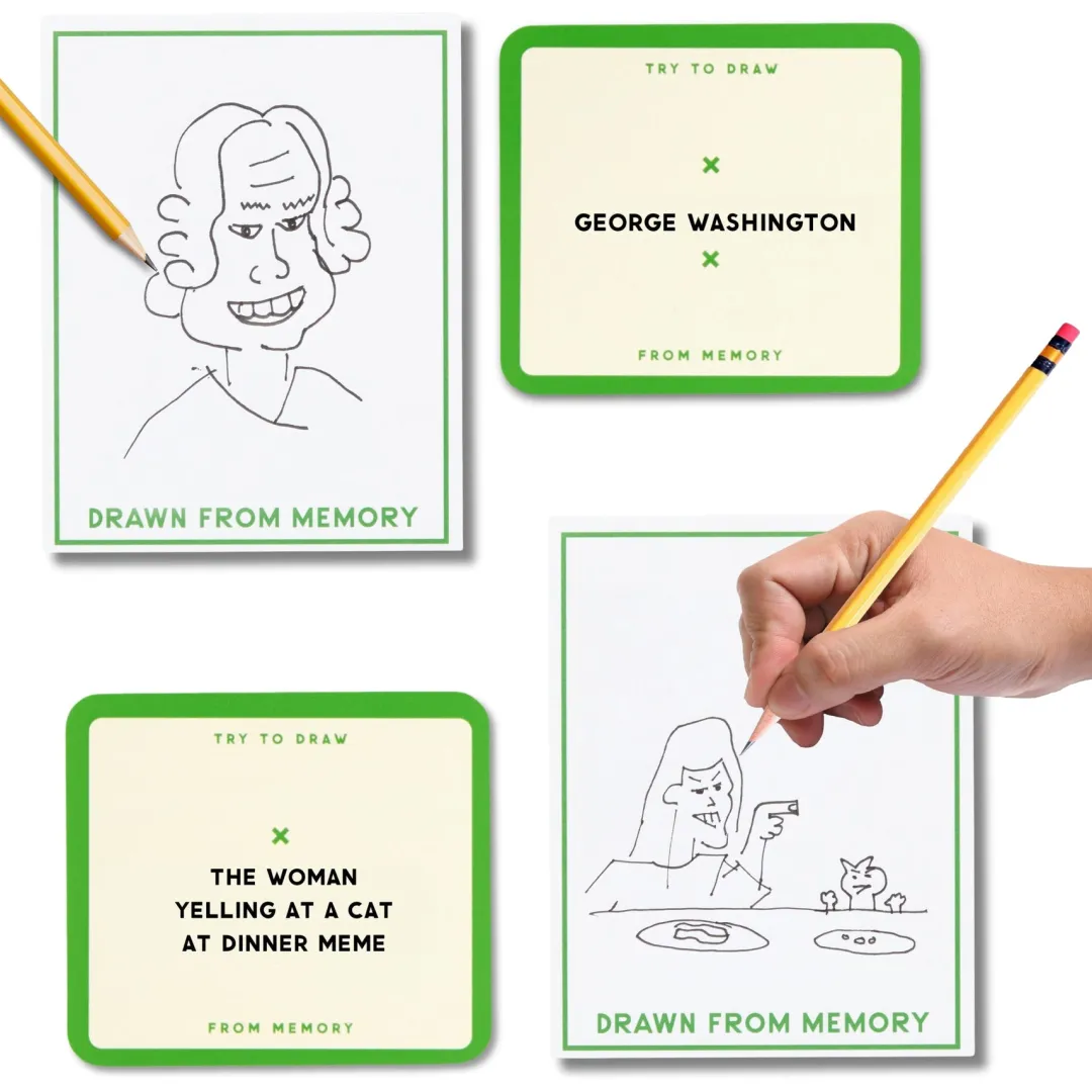 Galison Drawing From Memory Game