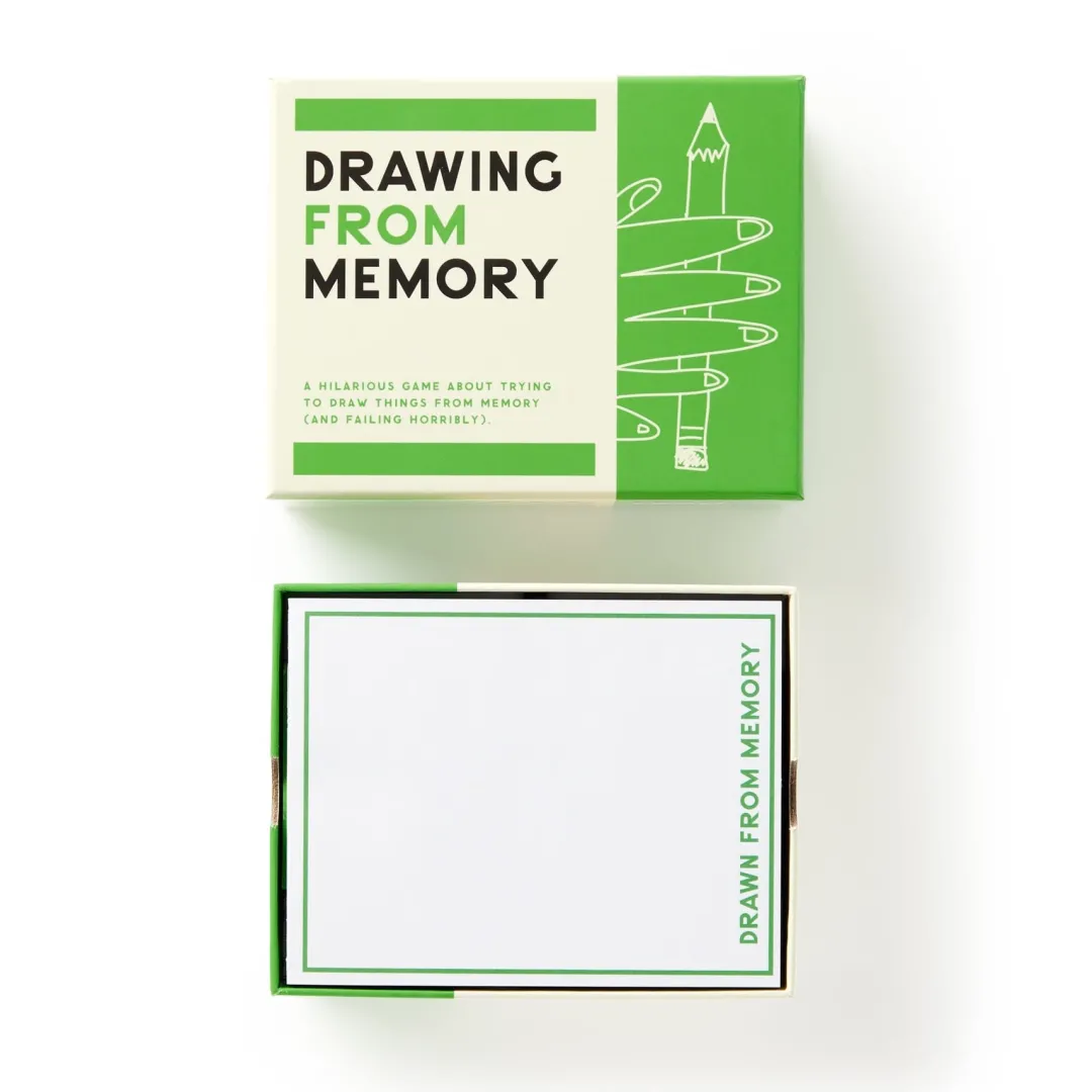 Galison Drawing From Memory Game