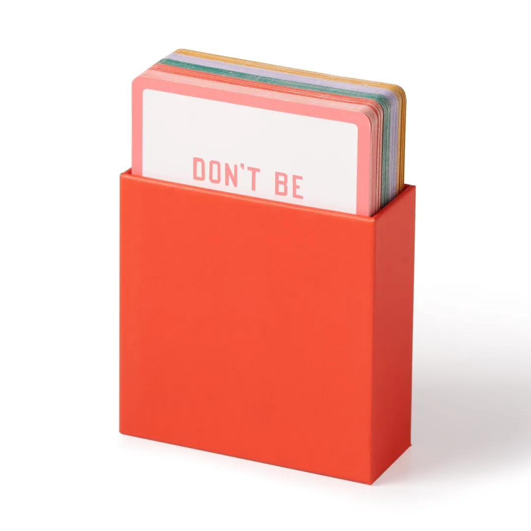Galison Emergency Affirmations for Exceptionally Stupid Days Card Deck