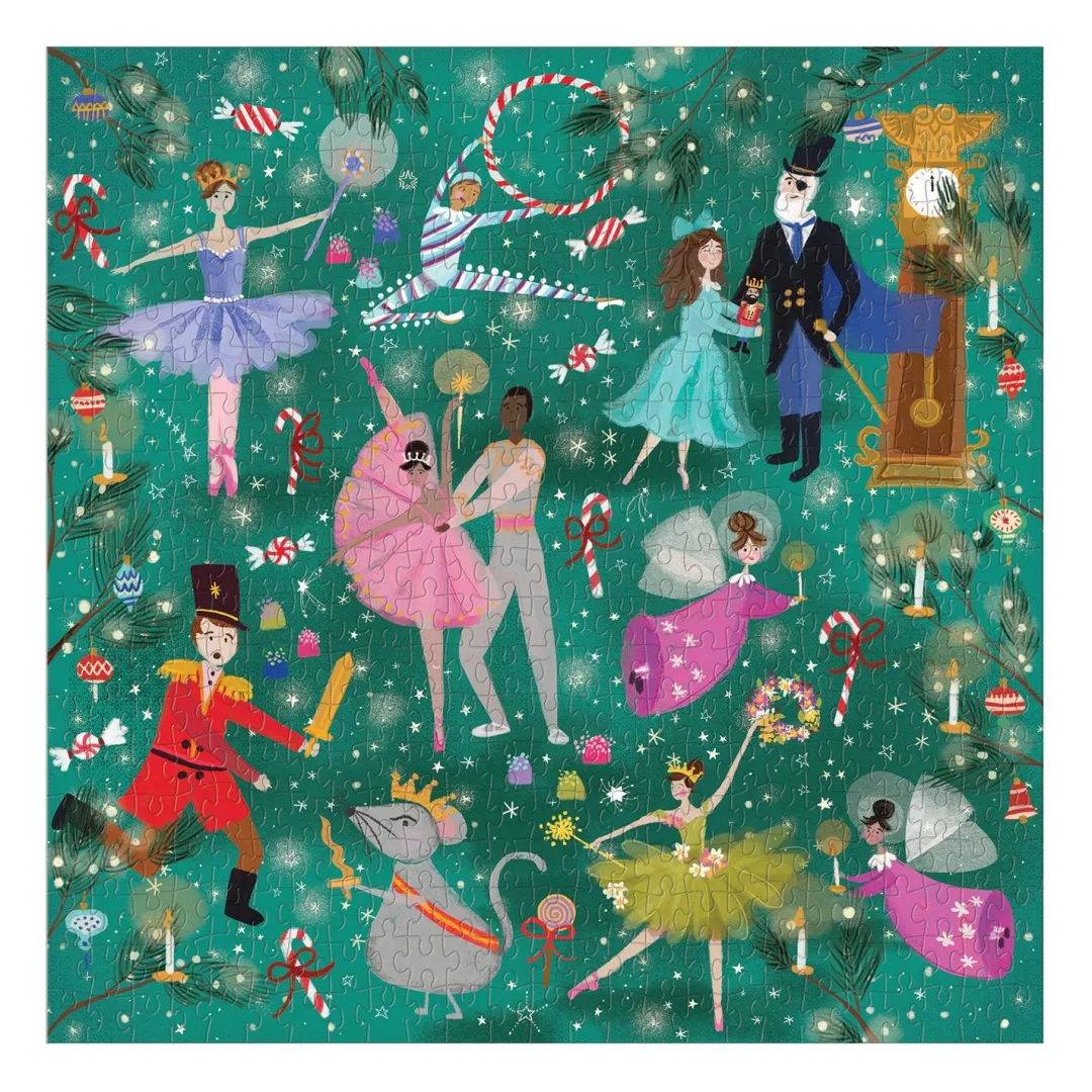 Galison Enchanted Nutcracker 500 Piece Jigsaw Puzzle