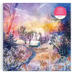 Galison Enchanted Snowfall 1000 Piece Puzzle