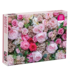 Galison English Roses 1000 Piece Jigsaw Puzzle