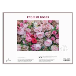 Galison English Roses 1000 Piece Jigsaw Puzzle