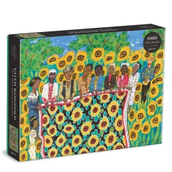 Galison Faith Ringgold The Sunflower Quilting Bee at Arles 1000 Piece Jigsaw Puzzle