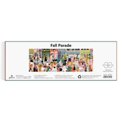 Galison Fall Halloween Parade 1000 Piece Panoramic Puzzle