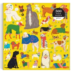 Galison Fashionable Dogs 500 Piece Puzzle