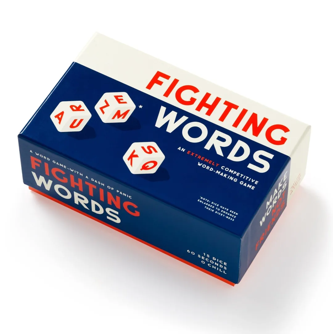 Galison Fighting Words Dice Game