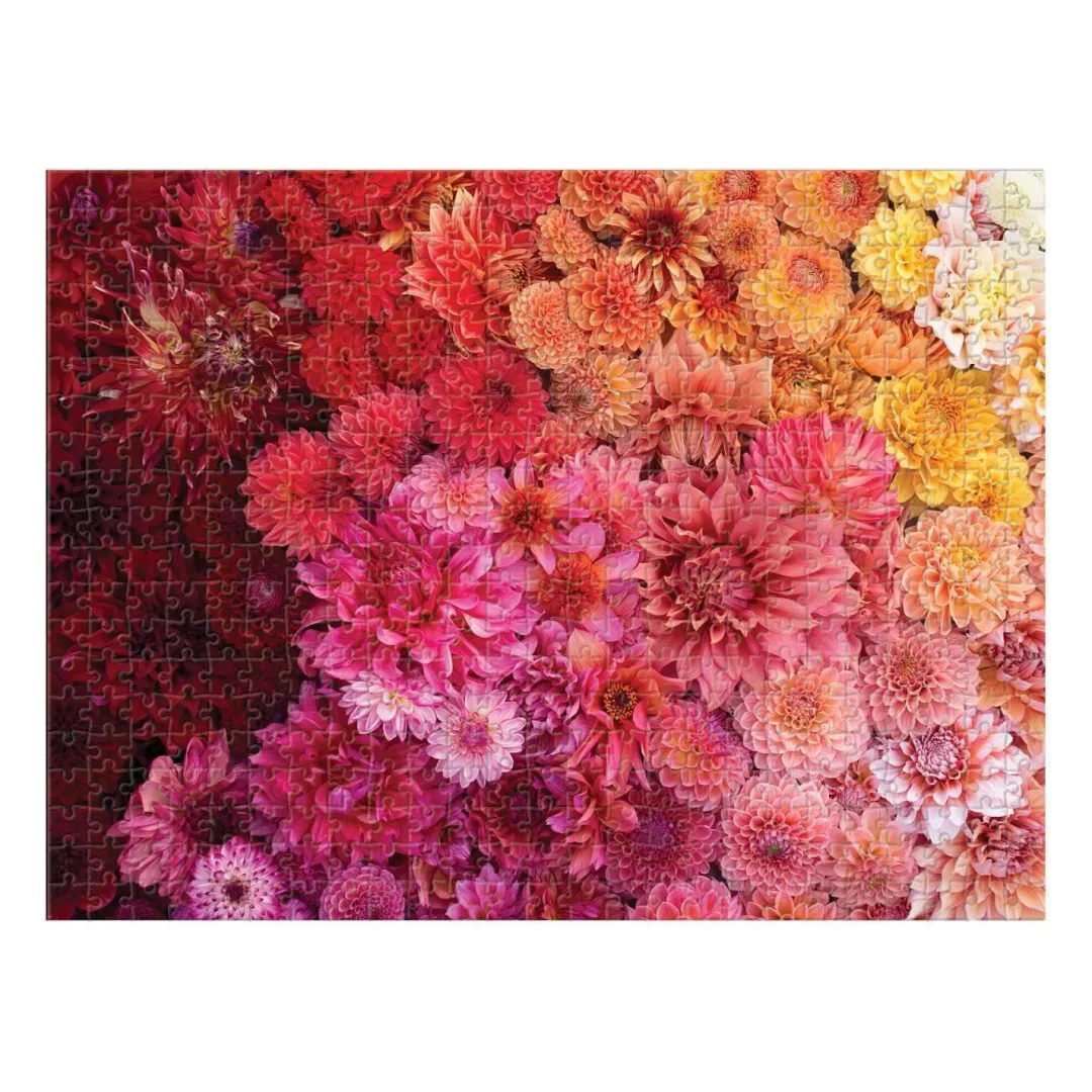 Galison Floret Farm's Cut Flower Garden Double-Sided 500 Piece Jigsaw Puzzle