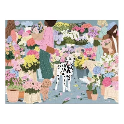 Galison Flower Market 1000 Piece Puzzle