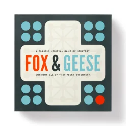 Galison Fox & Geese Game Set