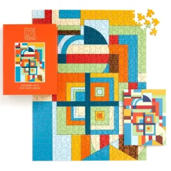 Galison Frank Lloyd Wright December Gifts 500 Piece Book Puzzle