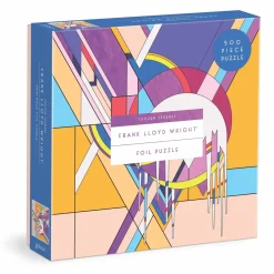Galison Frank Lloyd Wright Frozen Spheres 500 Piece Foil Puzzle