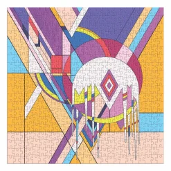 Galison Frank Lloyd Wright Frozen Spheres 500 Piece Foil Puzzle