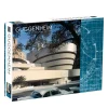 Galison Frank Lloyd Wright Guggenheim Double-Sided 500 Piece Jigsaw Puzzle