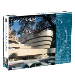 Galison Frank Lloyd Wright Guggenheim Double-Sided 500 Piece Jigsaw Puzzle
