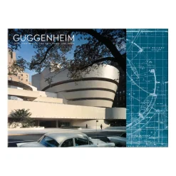 Galison Frank Lloyd Wright Guggenheim Double-Sided 500 Piece Jigsaw Puzzle