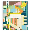 Galison Frank Lloyd Wright Hillside Curtain 1500 Piece Foil Puzzle