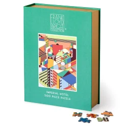 Galison Frank Lloyd Wright Imperial Hotel 500 Piece Book Puzzle