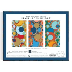 Galison Frank Lloyd Wright Imperial Hotel Multi Puzzle Set