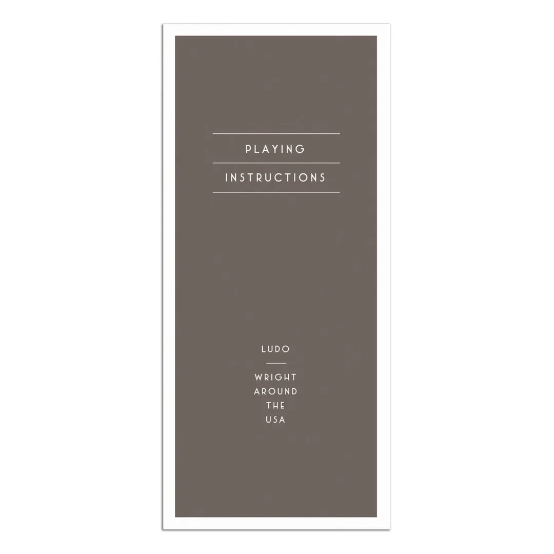 Galison Frank Lloyd Wright 2-In-1 Game Set