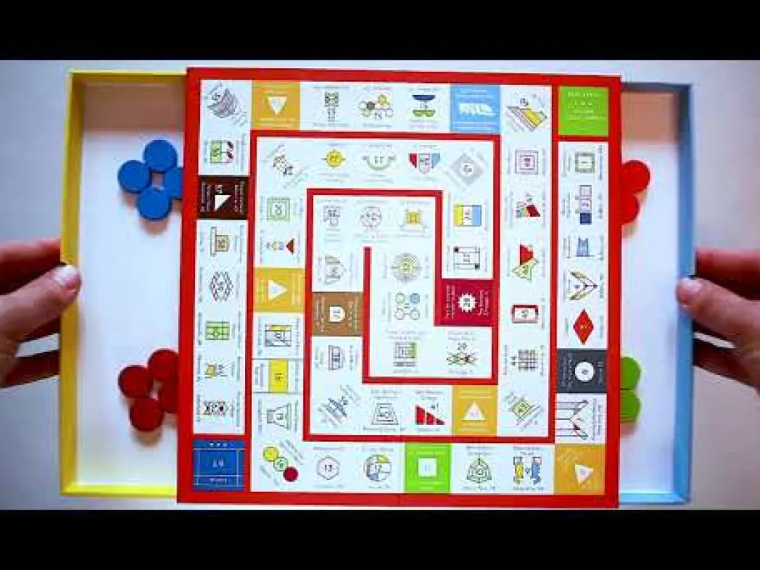 Galison Frank Lloyd Wright 2-In-1 Game Set