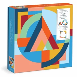 Galison Frank Lloyd Wright Organic Geometry 500 Piece Multi-Puzzle Puzzle