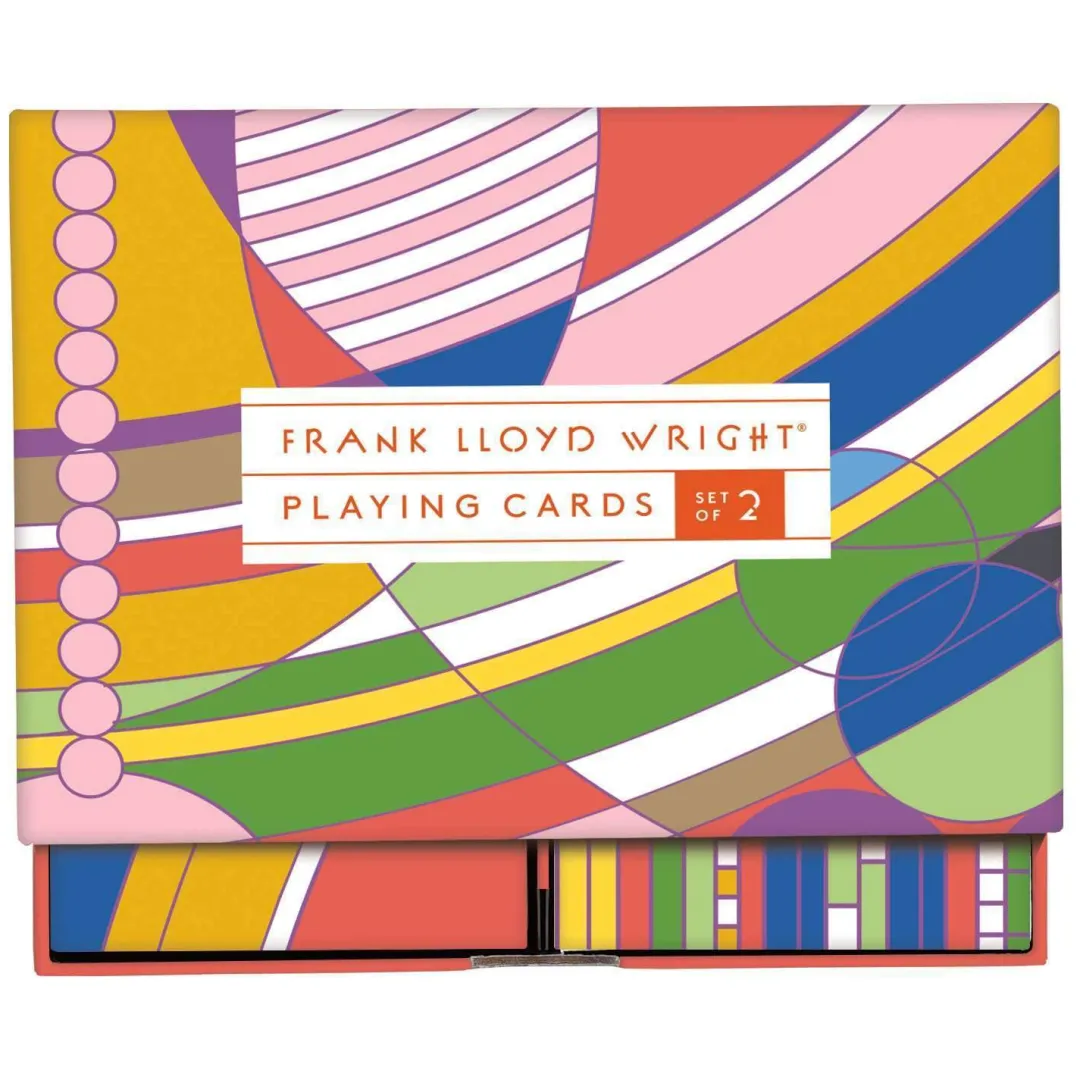 Galison Frank Lloyd Wright Playing Card Set