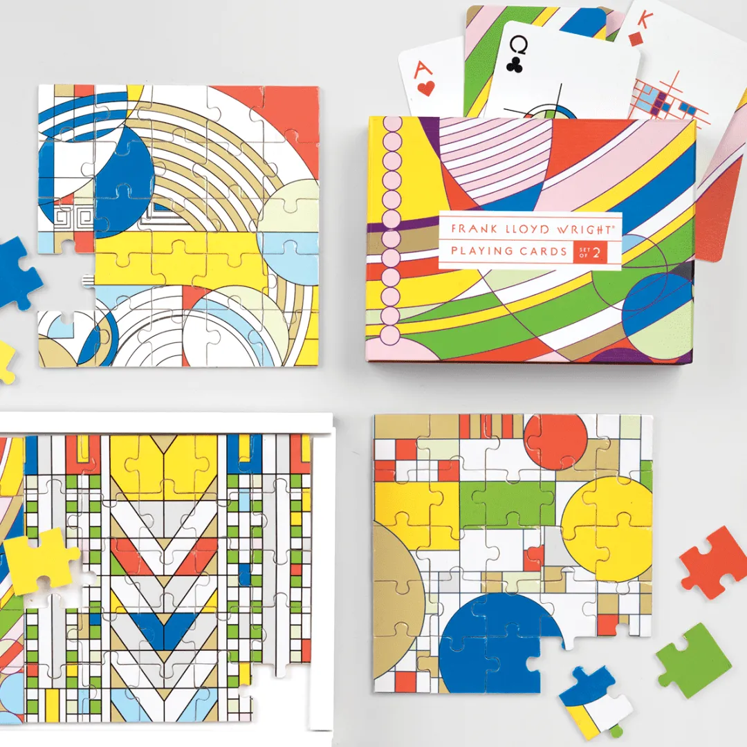 Galison Frank Lloyd Wright Playing Card Set