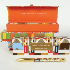 Galison Frank Lloyd Wright Tree of Life Boxed Pen