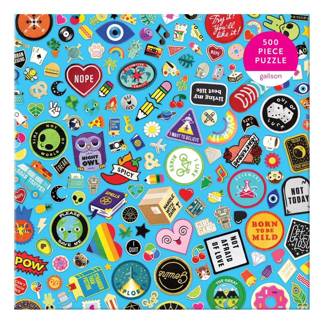 Galison Fun Flair 500 Piece Jigsaw Puzzle