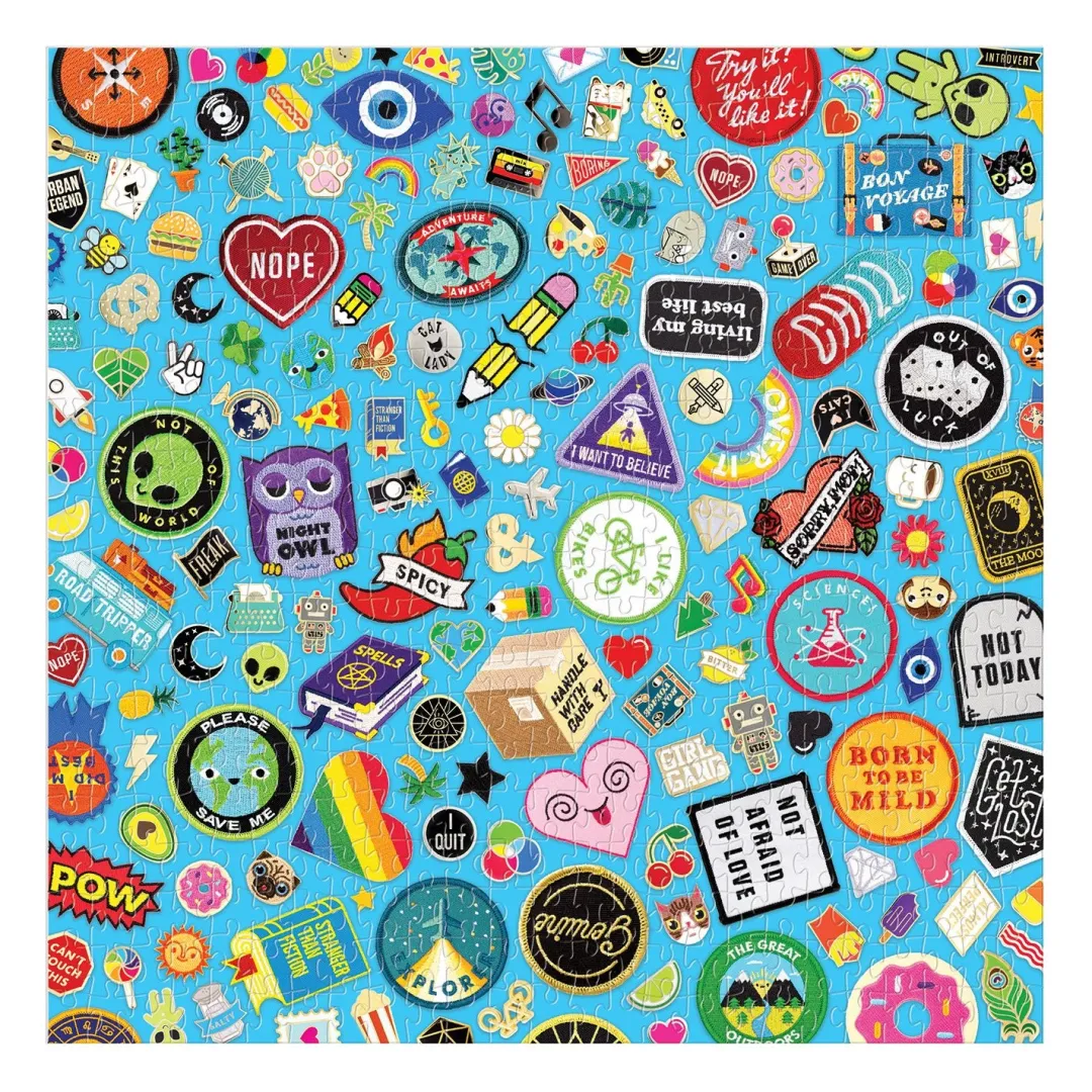 Galison Fun Flair 500 Piece Jigsaw Puzzle