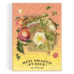 Galison Georgia Mini Shaped Puzzle