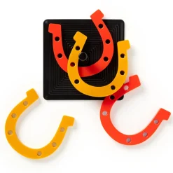 Galison Giddy Up Tabletop Horseshoes Game