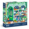 Galison Good Puzzle Co. Bookshop Cats 500pc Puzzle