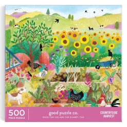 Galison Good Puzzle Co. Countryside Harvest 500pc Puzzle