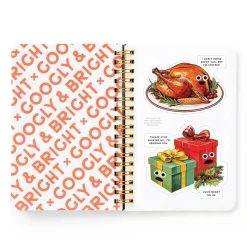 Galison Googly & Bright Holiday Sticker Book