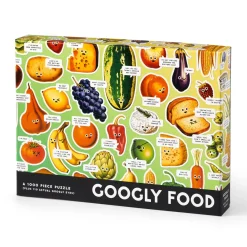 Galison Googly Food 1000 Piece Puzzle
