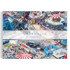 Galison Gray Malin 1000 Piece Puzzle Coney Island