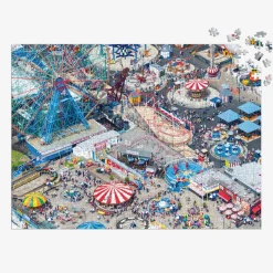 Galison Gray Malin 1000 Piece Puzzle Coney Island