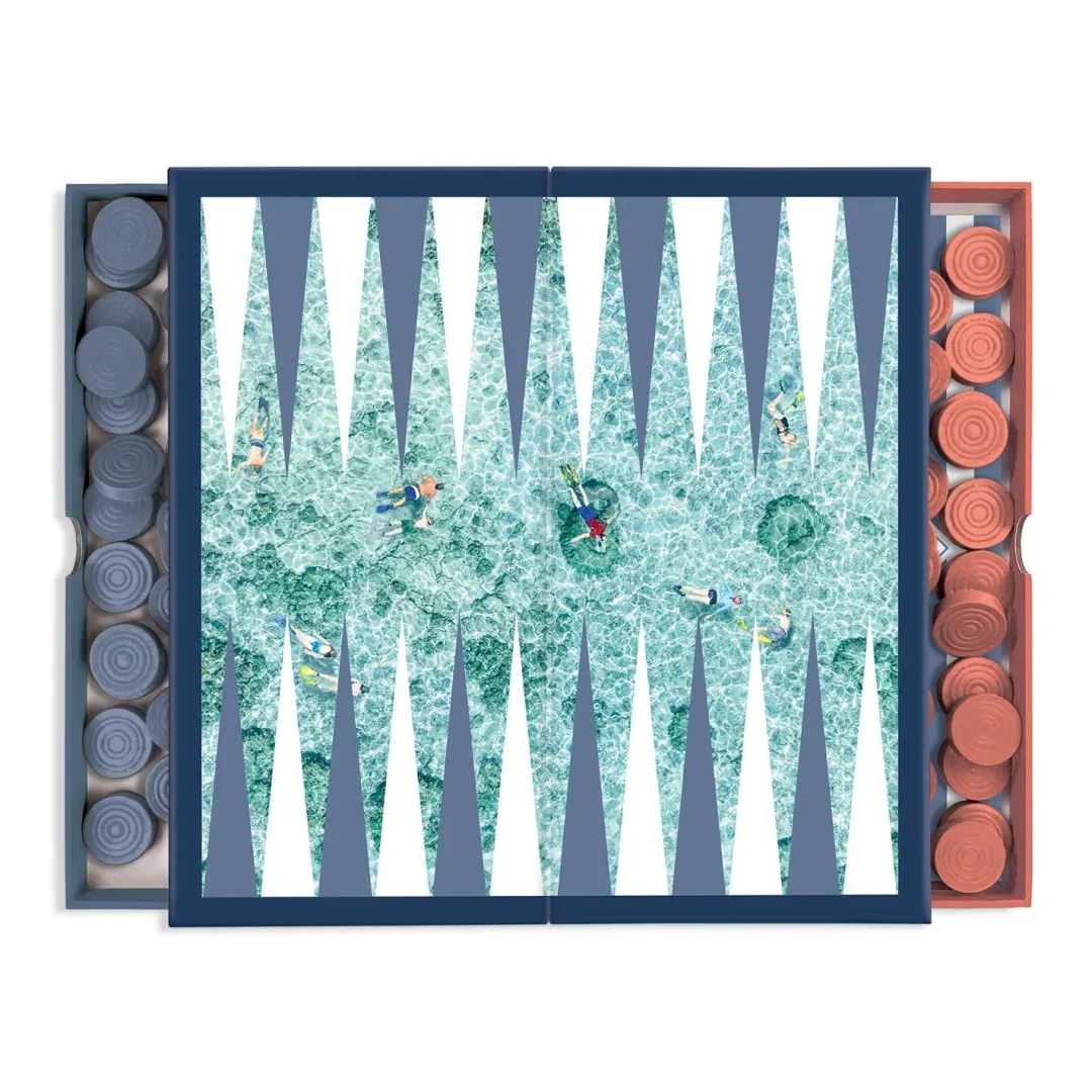 Galison Gray Malin 2-In-1 Game Set