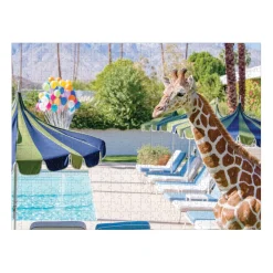 Galison Gray Malin Party at the Parker Double-Sided 500 Piece Jigsaw Puzzle