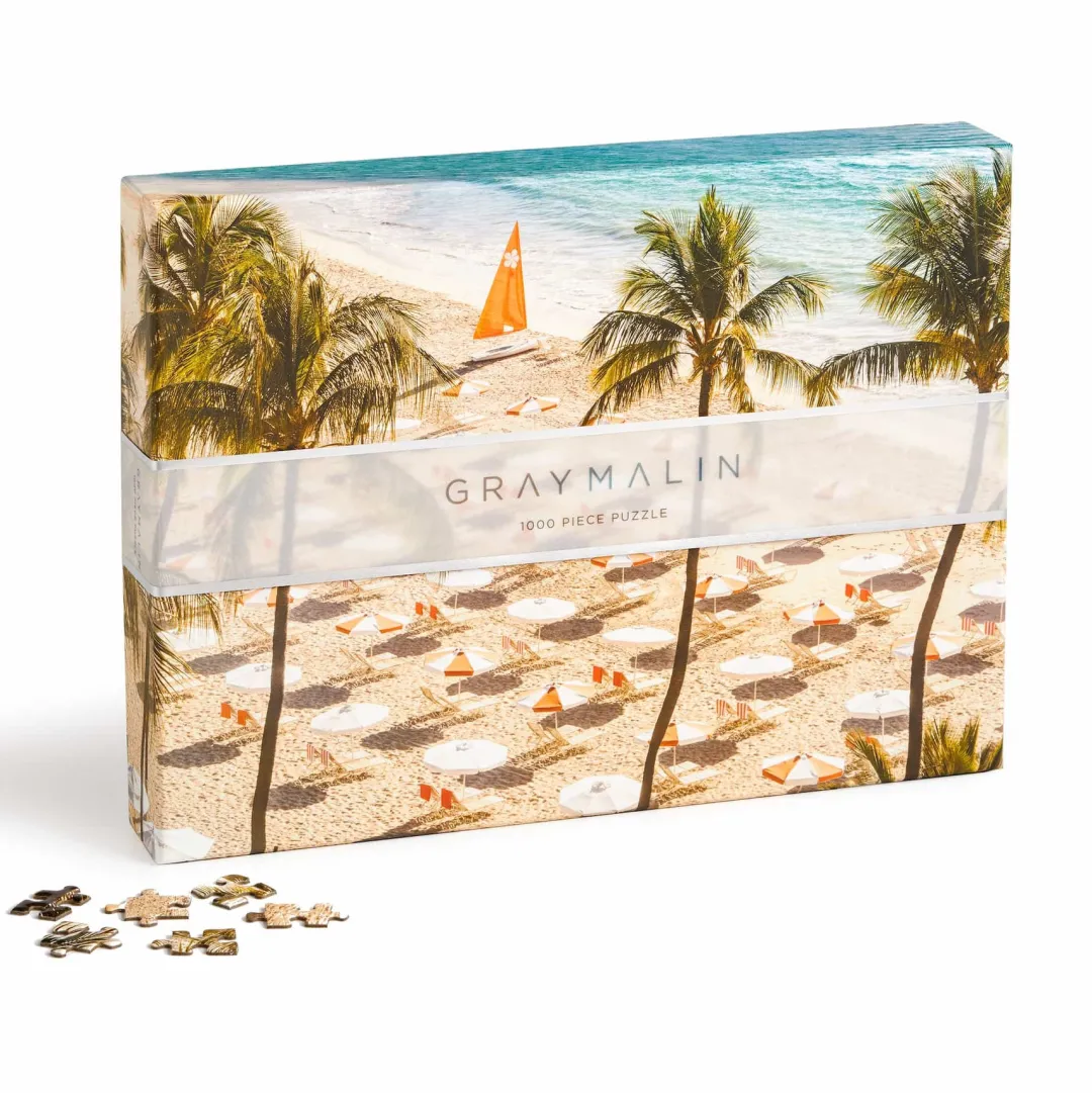 Galison Gray Malin The Beach Club 1000 Piece Puzzle