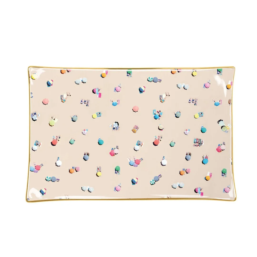 Galison Gray Malin The Beach Porcelain Tray