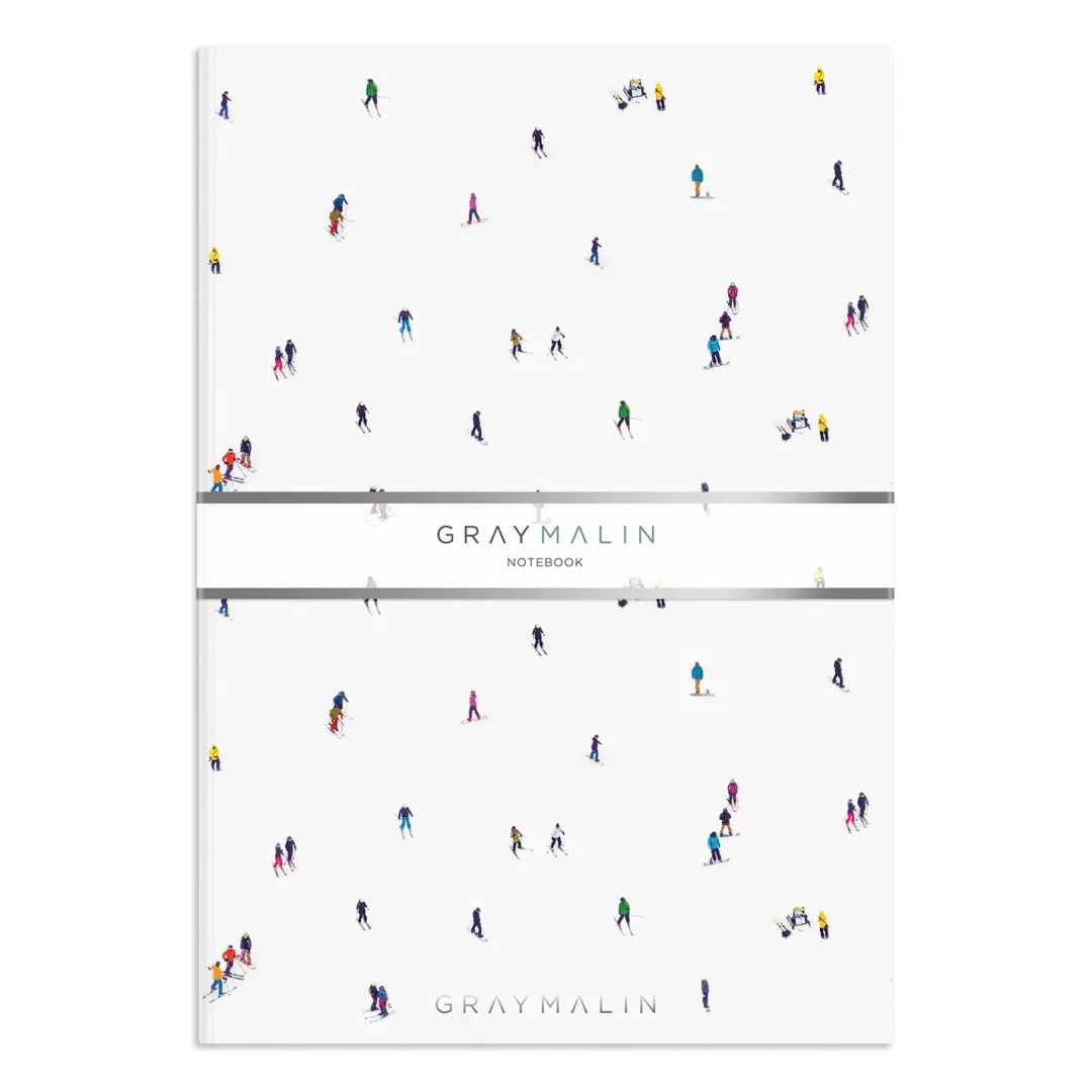 Galison Gray Malin The Skiers A5 Notebook