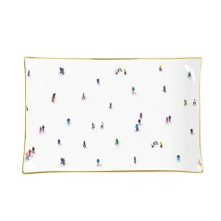 Galison Gray Malin The Skiers Porcelain Tray