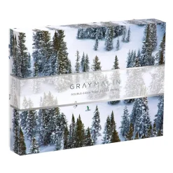 Galison Gray Malin The Snow Double-Sided 500 Piece Jigsaw Puzzle