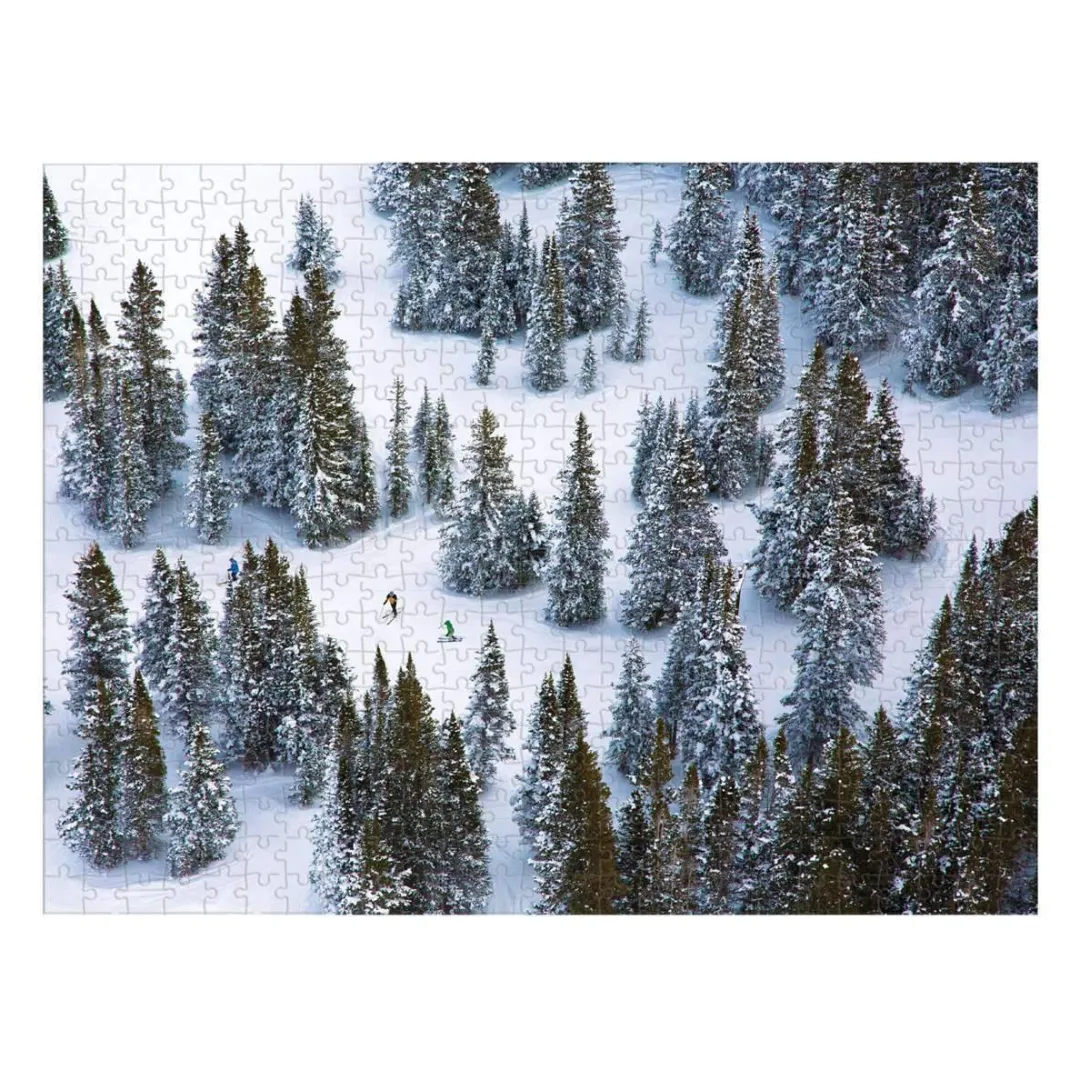 Galison Gray Malin The Snow Double-Sided 500 Piece Jigsaw Puzzle